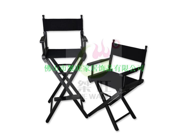 铝合金高脚折叠化妆椅、铝合金折叠椅、折叠化妆椅、户外折叠导演椅