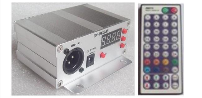 DMX512简易控制器-LED驱动 灯光控制器 可配遥控器