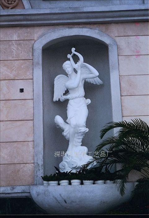 深圳雕塑厂西方人物雕塑玻璃钢雕塑批发