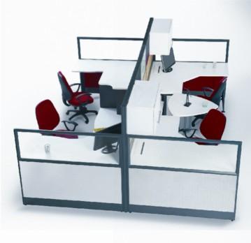 广州屏风式办公桌生产厂家批发价格 屏风式办公桌