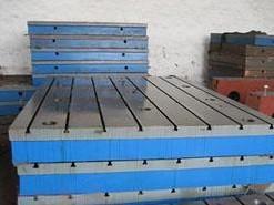 供应铸铁铆焊平板T型槽平板到泊头长河铸业