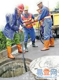 广州天河高压清洗车疏通下水道  疏通酒店油管道特效图片