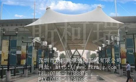 供应浙江会展中心膜结构设计，屋顶拉膜结构设计，连廊膜结构设计