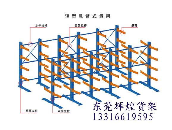 东莞厚街悬臂式货架批发