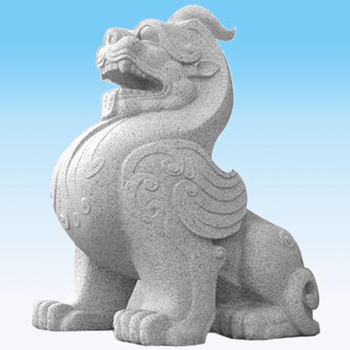 北京市汉白玉石狮子雕刻石狮子石材雕刻厂家