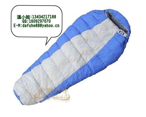 供应涤纶睡袋佛山睡袋专业旅游睡袋来样加工涤纶睡袋