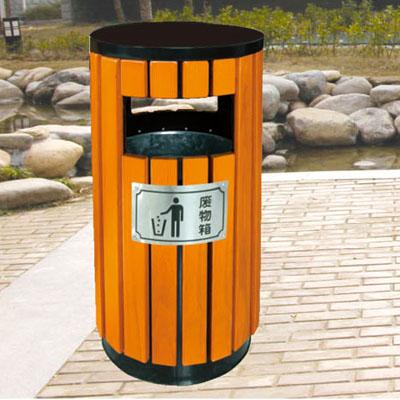 宁波垃圾桶生产商，宁波世腾供应玻璃垃圾桶、钢木垃圾桶、钢板垃圾桶