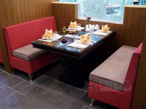 供应桂林订做西餐厅单座沙发，卡座式沙发，订做卡座沙发图片