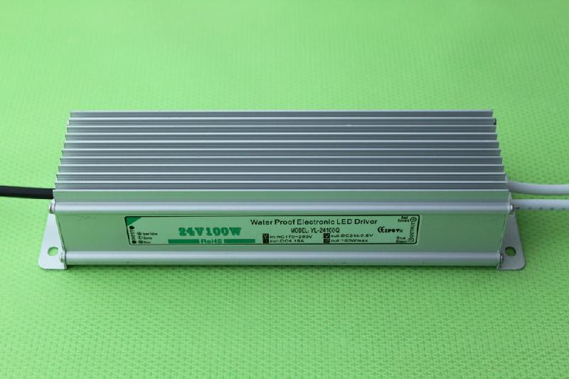 供应LED防水电源24V100W（YL-24100Q）
