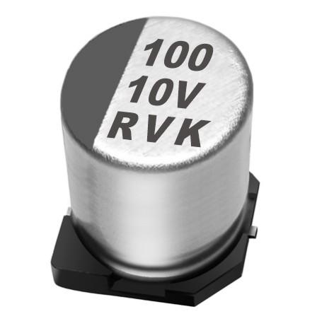 供应贴片铝电解电容RVT1U 50 45.4 价格