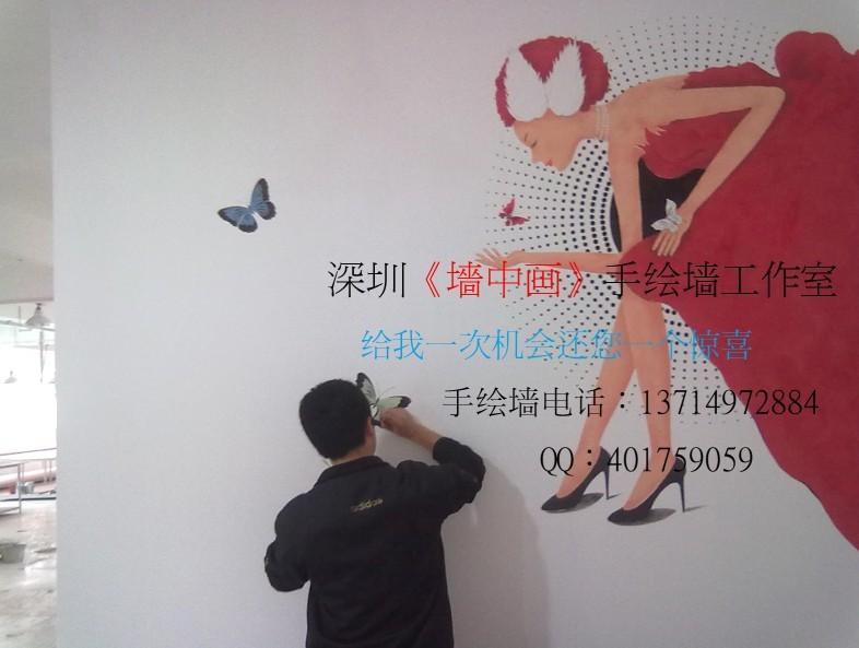 供应深圳宝安哪有做墙壁绘画装饰的,宝安壁画彩绘公司找墙中画