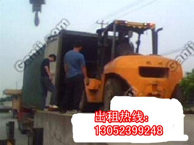 上海嘉定区3吨7吨10吨叉车出租-堆高机-汽车吊租赁图片