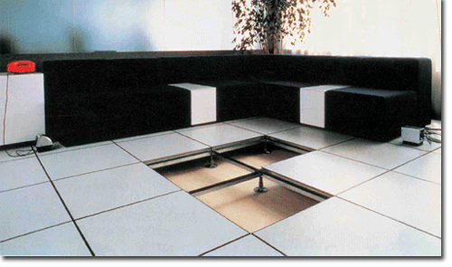 供应合肥高架板地板合肥全钢防静电地板合肥机房电柜专用地板图片