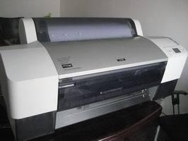 供应用于打印机的二手爱普生7600大幅面喷墨打印  7色打印机