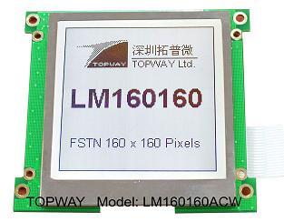图形LCD/LCM液晶显示屏LM160160批发