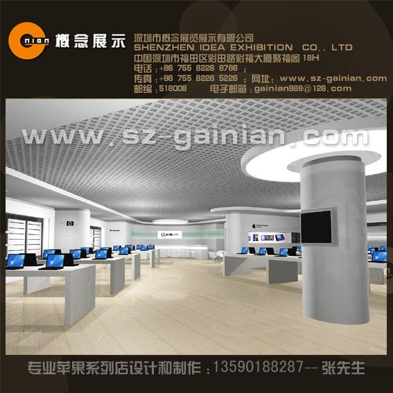 深圳电子产品类展厅设计制作施工