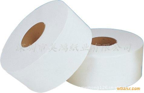 厂家直销012A1厕所用大卷纸大盘纸批发
