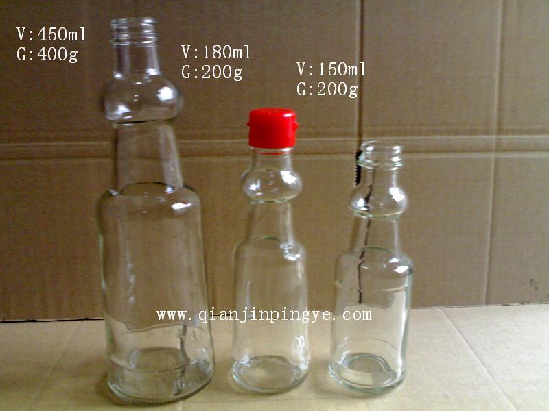 供应葫芦麻油玻璃瓶图片