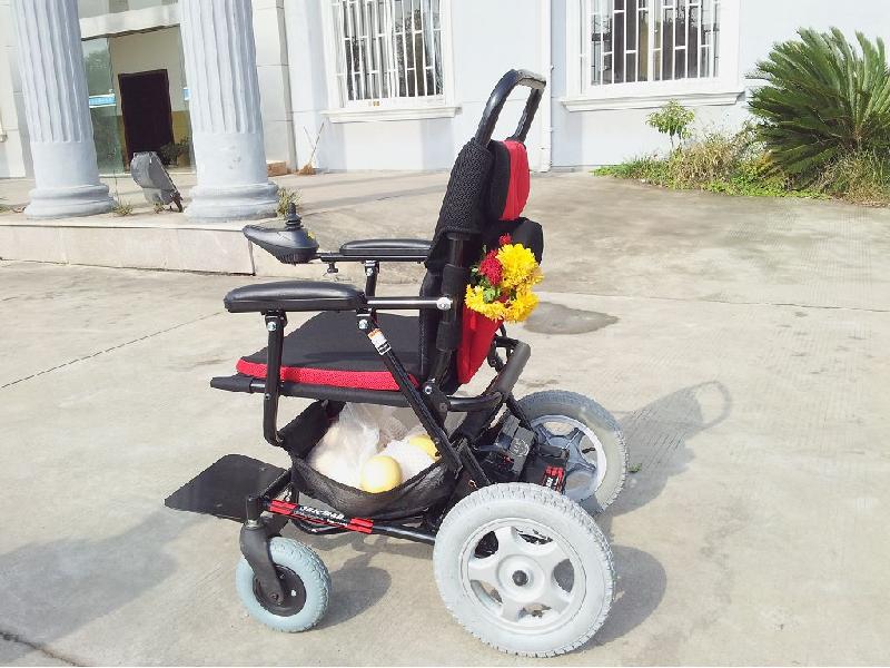 供应出售电动轮椅上海威之群电动轮椅雨燕1023-16 简易轻型电动轮