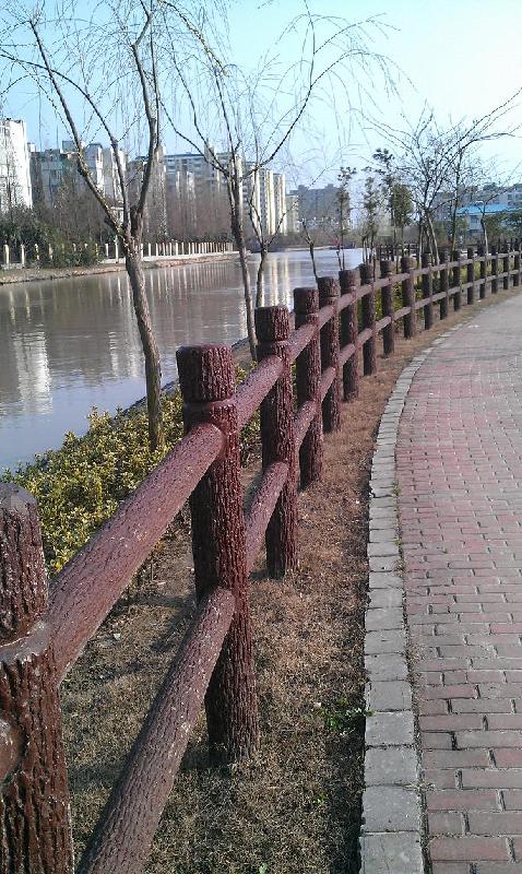 河道栏杆仿木栏杆仿木围栏