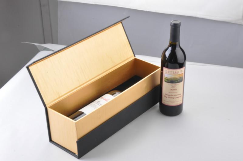 供应珠海定做红酒盒单支装双支装包装盒