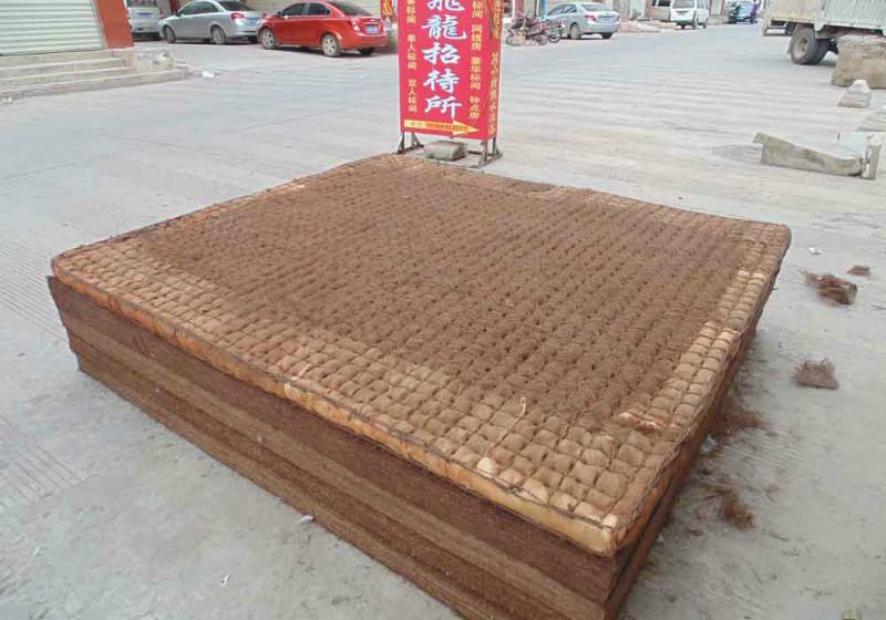 云南厂家销售无胶山棕床垫批发