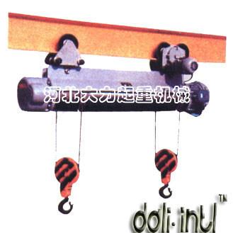 供应双出绳电动葫芦连体双钩电动葫芦同筒双钩电动葫芦图片