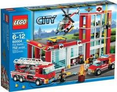 供应乐高积木LEGO益智智力儿童玩具拼插 城市系列消防总局60004