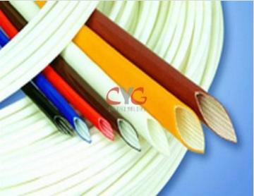 供应内纤外胶玻纤管，耐高压4KV/7KV内纤外胶玻纤套管，耐高温套管