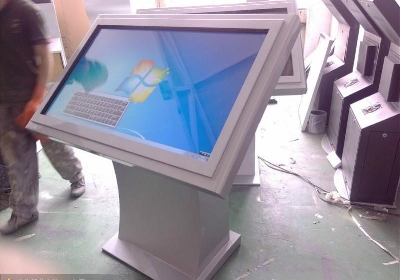 供应山西陕西宁夏售出19寸42寸22寸落地式液晶广告机触摸查询一体机图片