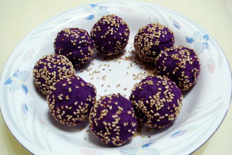 供应紫薯酥的做法培训紫薯酥制作技术