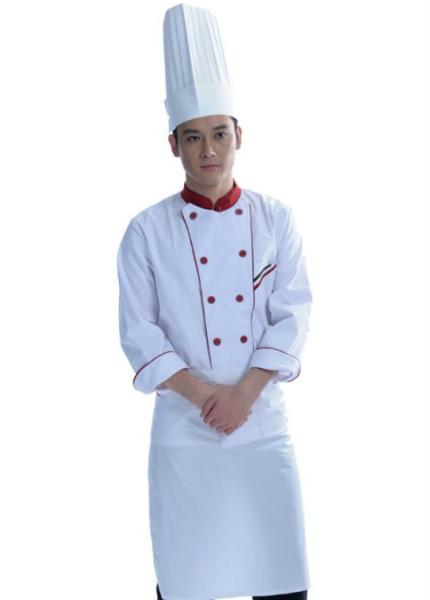 供应青岛厨师服定做 青岛酒店厨师服 餐饮厨师服定做公司