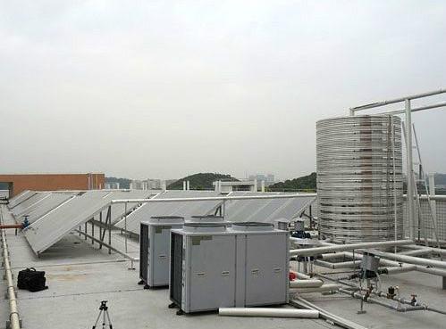 空气能热泵太阳能热水系统工程批发