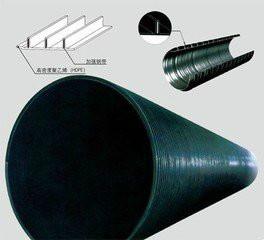 供应西安排水管 煌盛管业大口径排水管道 HDPE双壁波纹管  塑钢缠绕管