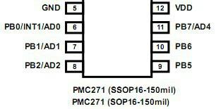 供应PMC271-S16台湾应广单片机