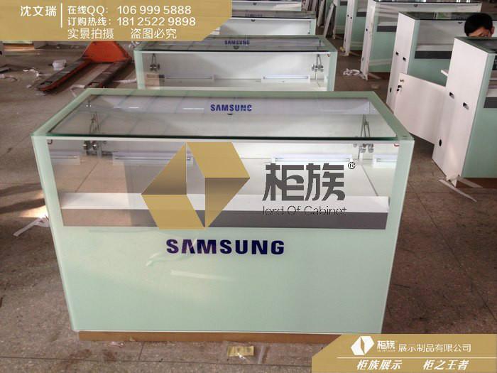 中国手机展柜制作柜台设计制作批发