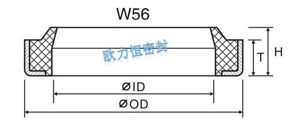 供应外金属骨架防尘圈W56/深圳外金属骨架防尘圈W56