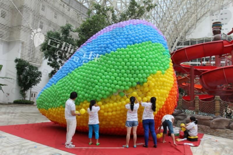 供应热气球编法/魔术气球造型/气球装饰/成都气球设计装饰布置