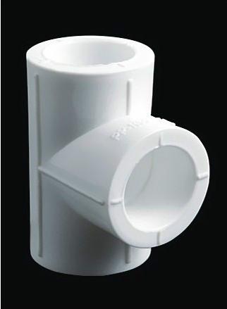厂家直销PPR管材配件接头等径直三通水管管件给水上水20-40口径
