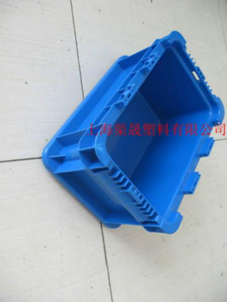上海蓝色塑料周转箱 工业塑料箱上海厂家