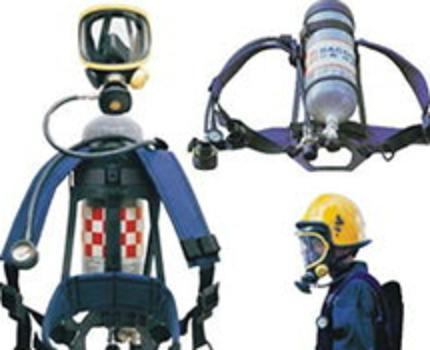 供应烟台自给式空气呼吸器、救援呼吸器、消防员呼吸器图片