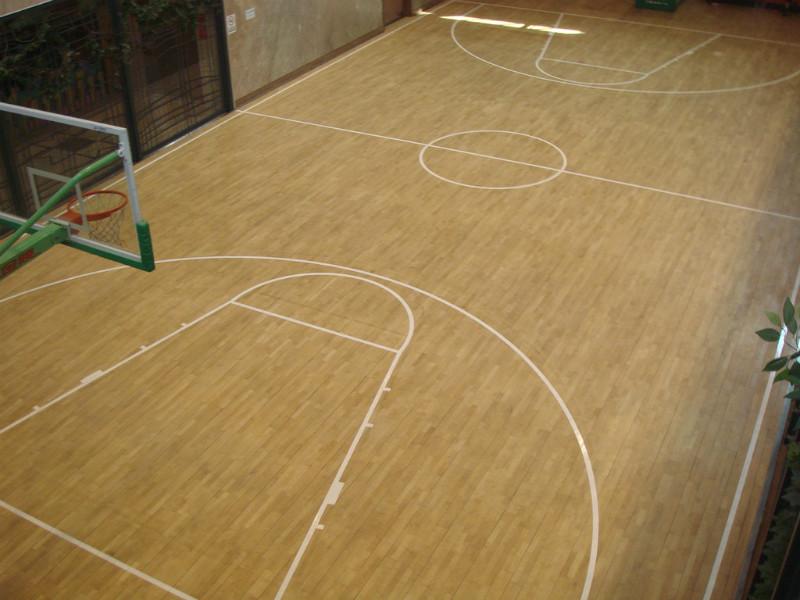供应篮球场木地板（篮球场地板）