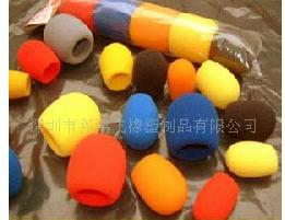 深圳市电台采访橙色海绵话筒套厂家优惠供应电台采访橙色海绵话筒套