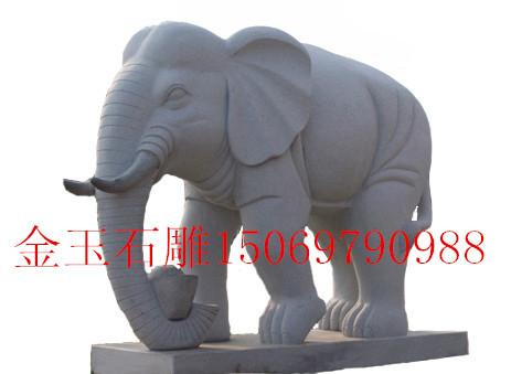 供应山东哪里有石雕大象厂家 山东石雕大象厂家在哪里 大象石雕出售