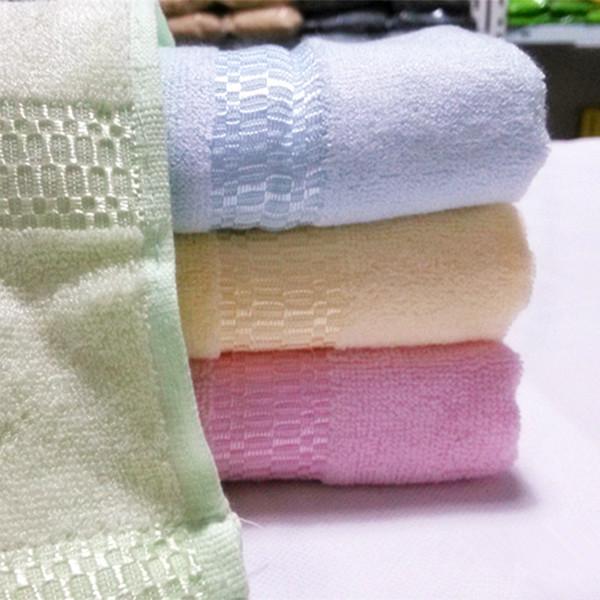 供应竹棉混纺多色AJ110克面巾（33cm74cm）图片