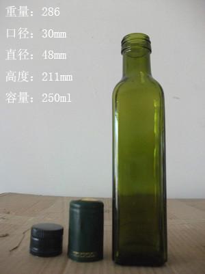 厂家供应橄榄油玻璃瓶多种容量图片