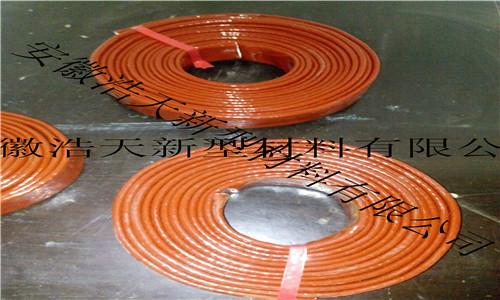 供应耐高温玻纤套管-硅胶玻纤防火管-电缆绝缘隔热套