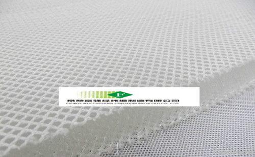 供应3d床垫网布材料 透气床垫 三明治网布图片