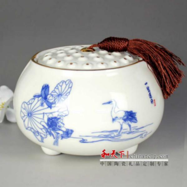 供应景德镇陶瓷茶叶罐定做厂家