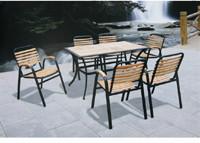 供应铁艺桌椅/bj-C602椅T806桌休闲桌椅